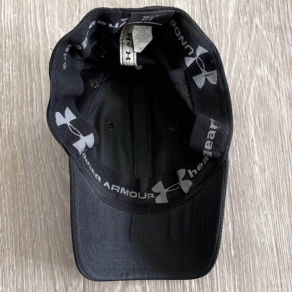 Under Armour Black Men’s Hat Size M/L - Picture 5 of 5